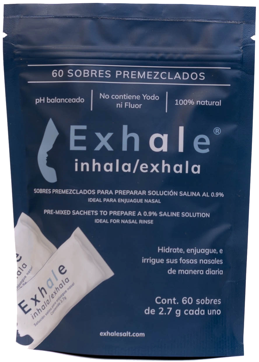 Bolsa Exhale de 60 sobres premezclados